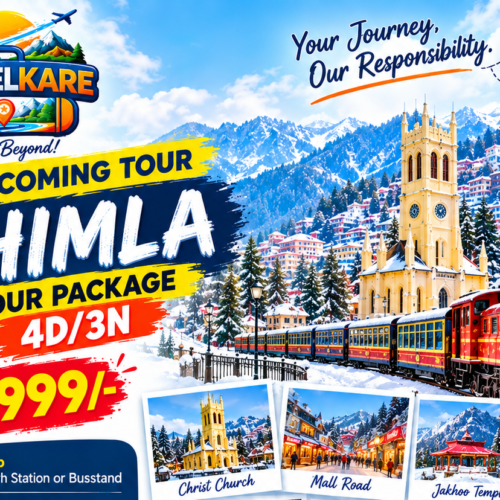 Ultimate Shimla Getaway: 4 Days from Chandigarh at ₹4,999
